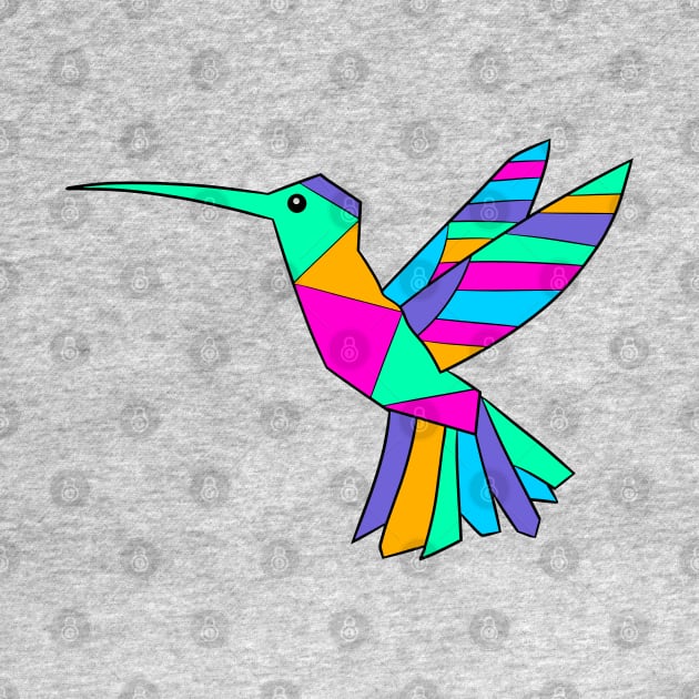 Tropical Hummingbird by VazMas Design